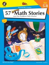 Cover art for The 100+ Series 57 Great Math Stories and the Problems They Present