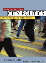 Cover art for City Politics: Private Power and Public Policy, Fourth Edition