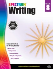 Cover art for Spectrum | Writing Workbook | 8th Grade, 144pgs