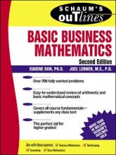 Cover art for Schaum's Outline of Basic Business Mathematics