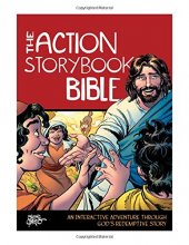 Cover art for The Action Storybook Bible: An Interactive Adventure through God’s Redemptive Story (Action Bible Series)