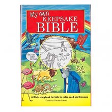 Cover art for My Own Keepsake Bible: A Kids Bible Storybook to Color