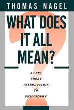 Cover art for What Does It All Mean?: A Very Short Introduction to Philosophy
