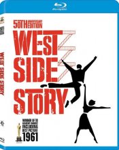 Cover art for West Side Story: 50th Anniversary Edition [2 Blu-ray + 1 DVD] (Bilingual)(AFI Top 100)