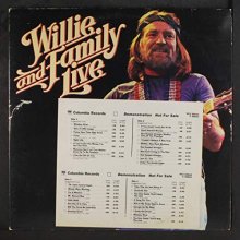 Cover art for willie and family live