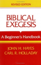 Cover art for Biblical Exegesis: A Beginner's Handbook