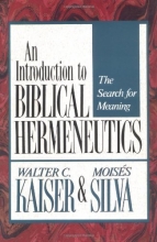 Cover art for Introduction to Biblical Hermeneutics, An