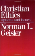 Cover art for Christian Ethics: Options and Issues