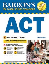 Cover art for Barron's ACT, 3rd Edition: With Bonus Online Tests (Barron's Test Prep)