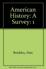 Cover art for American History: A Survey, Vol. 1: To 1877