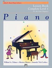Cover art for Piano Lesson Book: Complete Level 1, for the Later Beginner
