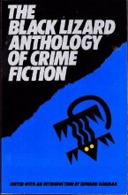 Cover art for The Black Lizard Anthology of Crime Fiction