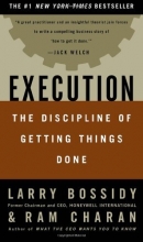 Cover art for Execution: The Discipline of Getting Things Done