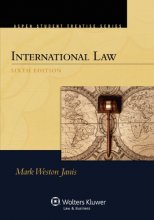 Cover art for International Law, Sixth Edition (Aspen Student Treatise Series)