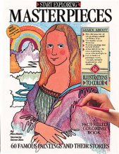 Cover art for Masterpieces Clrg Bk Pb (Coloring Book)