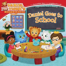 Cover art for Daniel Goes to School (Daniel Tiger's Neighborhood)