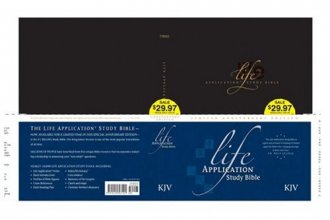 Cover art for Life Application Study Bible Anniversary Edition KJV