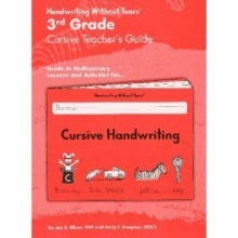 Cover art for 3rd Grade Cursive Teacher's Guide