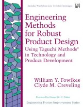 Cover art for Engineering Methods for Robust Product Design: Using Taguchi Methods in Technology and Product Development