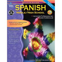 Cover art for Carson Dellosa | Skills for Success: Spanish Workbook | 6th–12th Grade, 129pgs