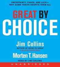 Cover art for Great by Choice CD (Good to Great)