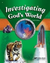Cover art for Investing God's World - Abeka 5th Grade 5 Science Student Text Book