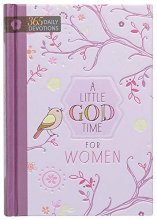 Cover art for A Little God Time for Women: 365 Daily Devotions (Hardcover) – Motivational Devotionals for Women of All Ages, Perfect Gift for Friends, Family, Birthdays, Holidays, and More