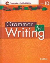 Cover art for Grammar for Wiriting 2014 Enriched Edition, Level Orange