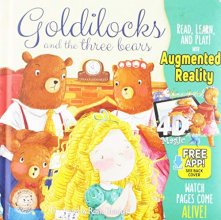 Cover art for Goldilocks and the three bears - Come-To-Life Board Book - Little Hippo Books