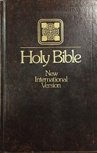 Cover art for The Holy Bible New International Version 1978 with maps, table weights and measures