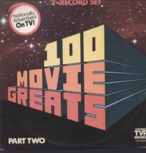 Cover art for 100 Movie Greats part two 2xLP