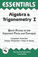 Cover art for Algebra & Trigonometry I Essentials (Essentials Study Guides) (Vol 1)
