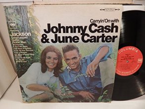 Cover art for Carryin' on with Johnny Cash & June Carter