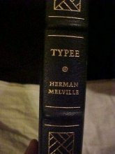 Cover art for 1979 FRANKLIN LIBRARY LEATHER BOOK, TYPEE BY HERMAN MELVILLE