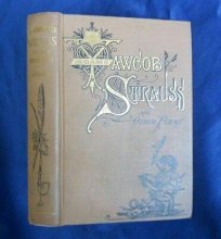 Cover art for Yawcob Strauss & Other Poems Charles F Adams Antique 1910 Victorian Style Cover