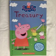 Cover art for Peppa Pig Treasury Book: 6 Stories Plus a Poster and 25 Stickers