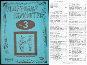 Cover art for Bluegrass Favorites (No. 3)