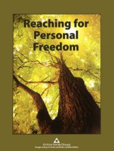 Cover art for Reaching for Personal Freedom: Living the Legacies by Al-Anon Family Groups (2013) Spiral-bound
