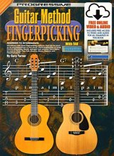 Cover art for 69071 - Progressive Guitar Method - Fingerpicking - Book/Online Video & Audio