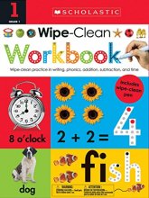 Cover art for First Grade Wipe-Clean Workbook: Scholastic Early Learners (Wipe-Clean)