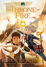 Cover art for The Kane Chronicles, Book Two The Throne of Fire: The Graphic Novel
