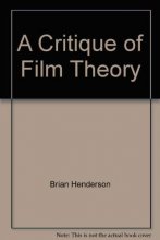 Cover art for A Critique of Film Theory