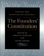 Cover art for The Founders’ Constitution: The Preamble Through Article 1, Section 8, Clause 4