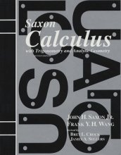 Cover art for Calculus with Trigonometry and Analytic Geometry