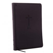 Cover art for NKJV, Value Thinline Bible, Large Print, Leathersoft, Black, Red Letter Edition, Comfort Print: Holy Bible, New King James Version