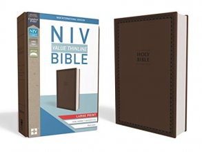 Cover art for NIV, Value Thinline Bible, Large Print, Leathersoft, Brown, Comfort Print