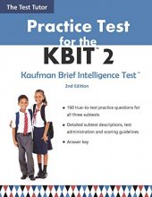 Cover art for Practice Test for the KBIT 2