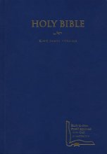Cover art for KJV Drill Bible, Blue Hardcover