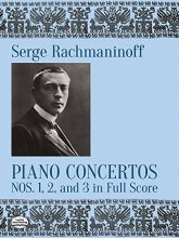 Cover art for Piano Concertos Nos. 1, 2 and 3 in Full Score