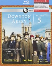 Cover art for Masterpiece: Downton Abbey Season 5 [Blu-ray]